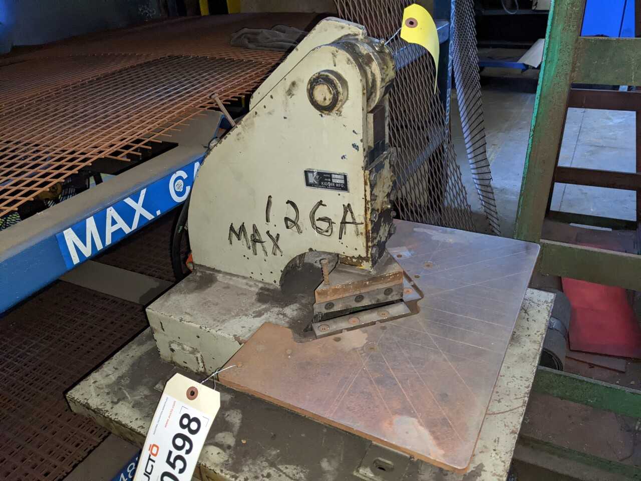 KIDDER 43B CORNER NOTCHER - ELECTRIC POWER TOOLS