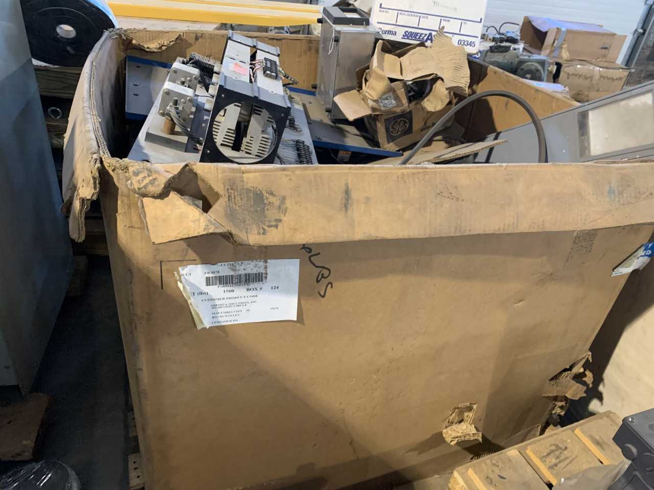 LARGE CRATE OF MISC ELECTRICAL AUTOMATION PARTS - ELECTRICAL COMPONENTS