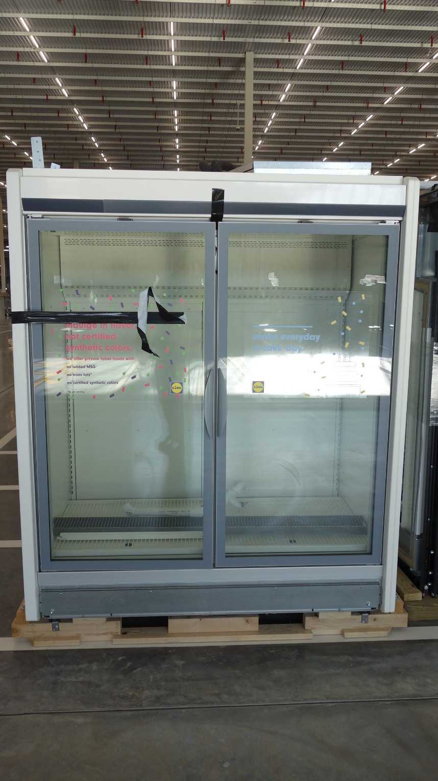 AHT VENTO GREEN MC FREEZE 156 2 DOOR MULTI-SHELF CHEST CAKE FREEZER 1.050W 208-240V-AC
