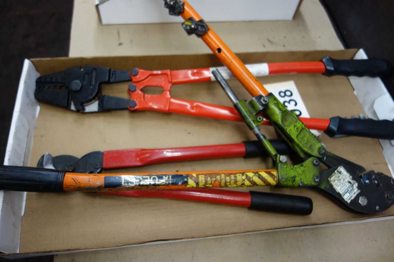 LOT OF 3 ASSORTED CUTTERS - ELECTRIC POWER TOOLS