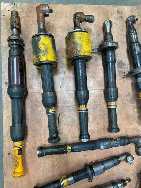 Lot of 16 Atlas Copco Nutrunner Torque Tools - Used - HAND TOOLS