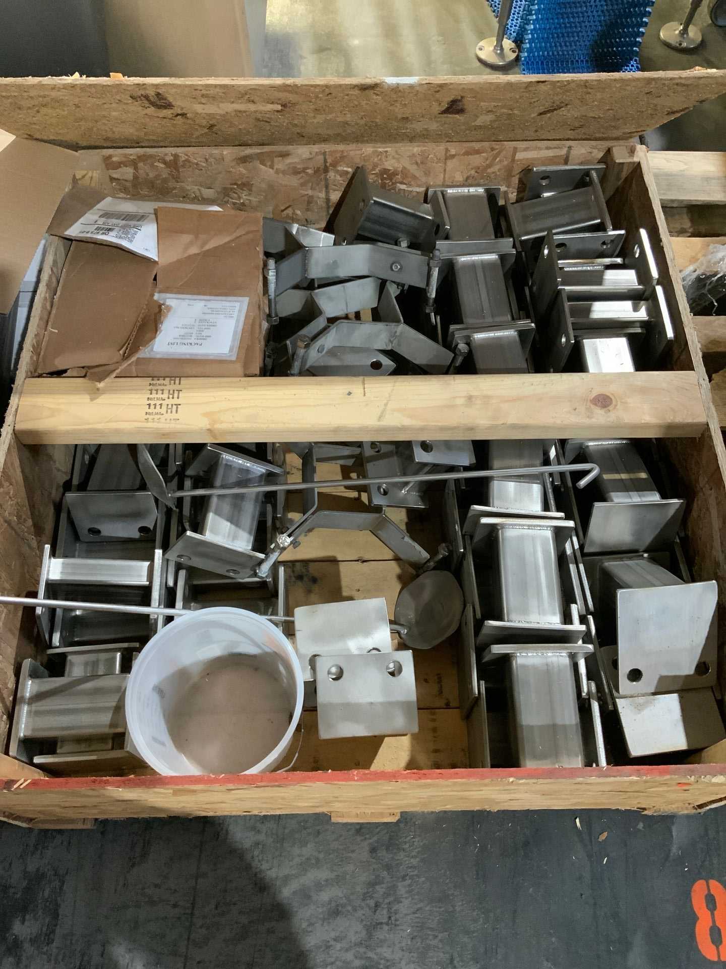 STAINLESS EQUIPMENT PARTS