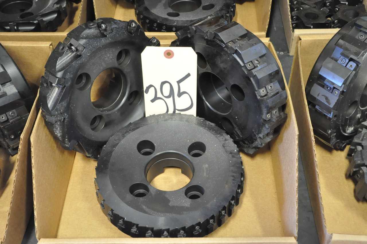 Lot-(3) Insert Type Face Cutters in (1) Box - ELECTRIC POWER TOOLS