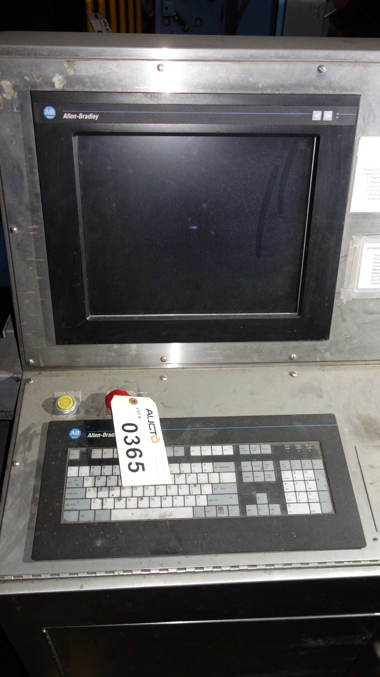 ALLEN BRADLEY 6185 PANEL OPERATOR CONTROL STATION - AUTOMATION & CONTROLS