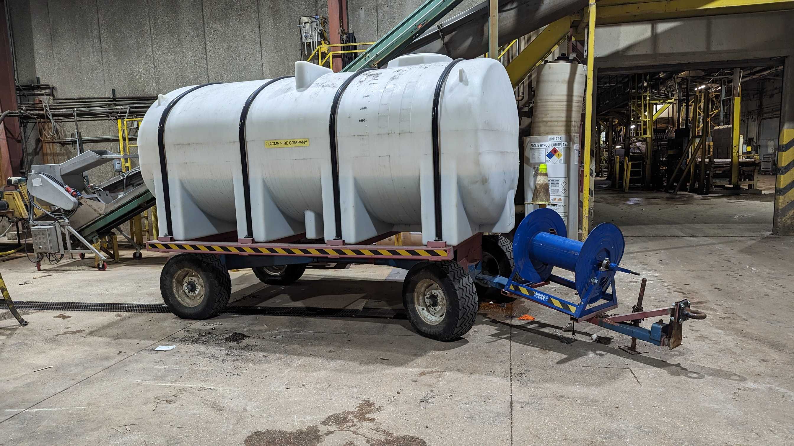 PORTABLE FIRE SUPRESSION TANK - SAFETY EQUIPMENT