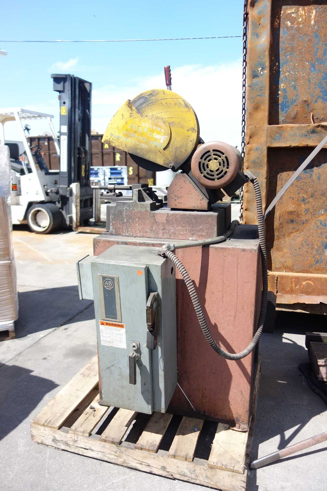 DOALL CUT OFF SAW, MODEL #12A - METAL SAWS