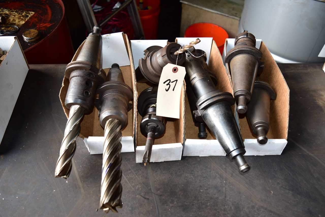 Lot of Misc. Toolholders 50 Taper - ELECTRIC POWER TOOLS