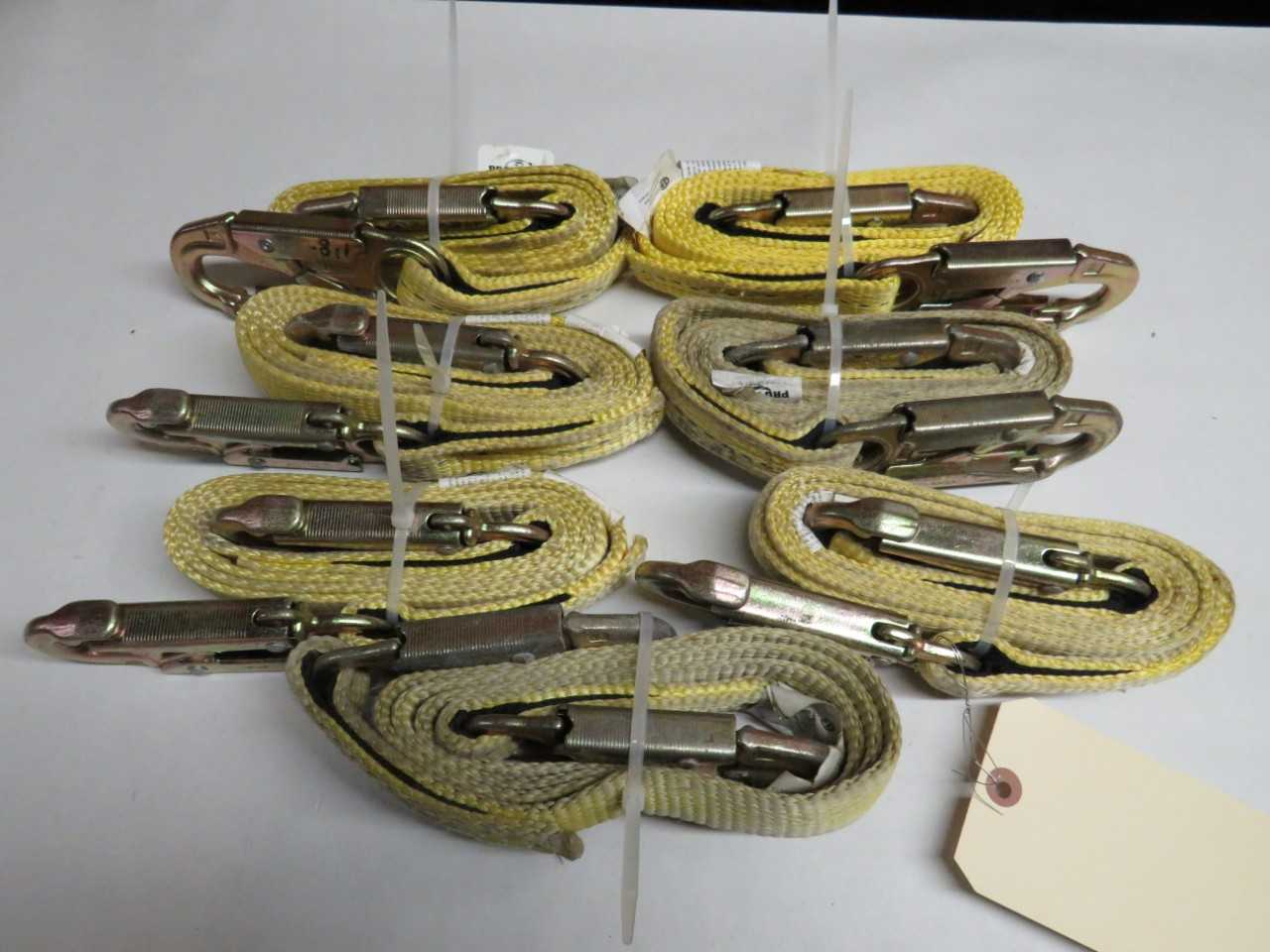 LOT OF 7 PROTECTA AL305CPW-6 P 6' POSITIONING LANYARD - LIFTING EQUIPMENT
