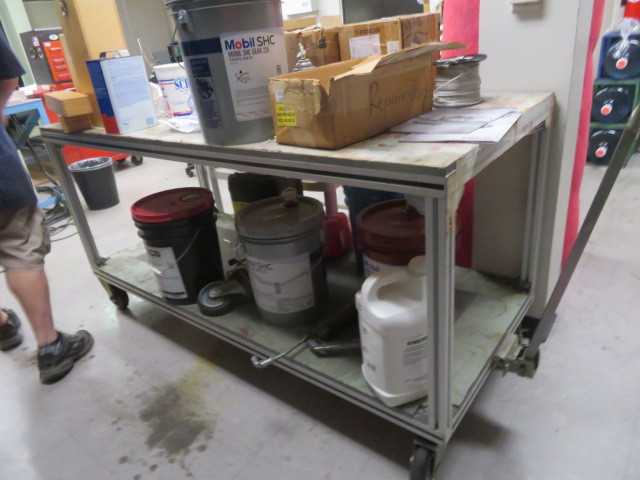 Aluminum Cart on Wheels - MISCELLANEOUS