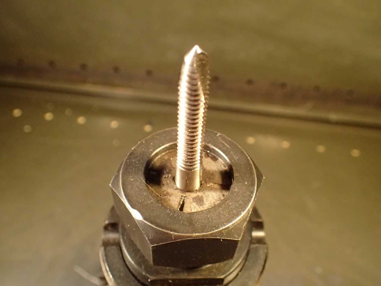 Kennametal CV50TCF500 Tension Compression Tap Collet Chuck: CAT-50 Taper Shank - MACHINING ACCESSORIES & TOOLING