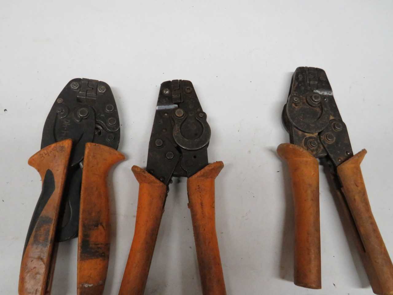 LOT OF 6 WIEDMULLER FERRULE TOOLS - ELECTRIC POWER TOOLS