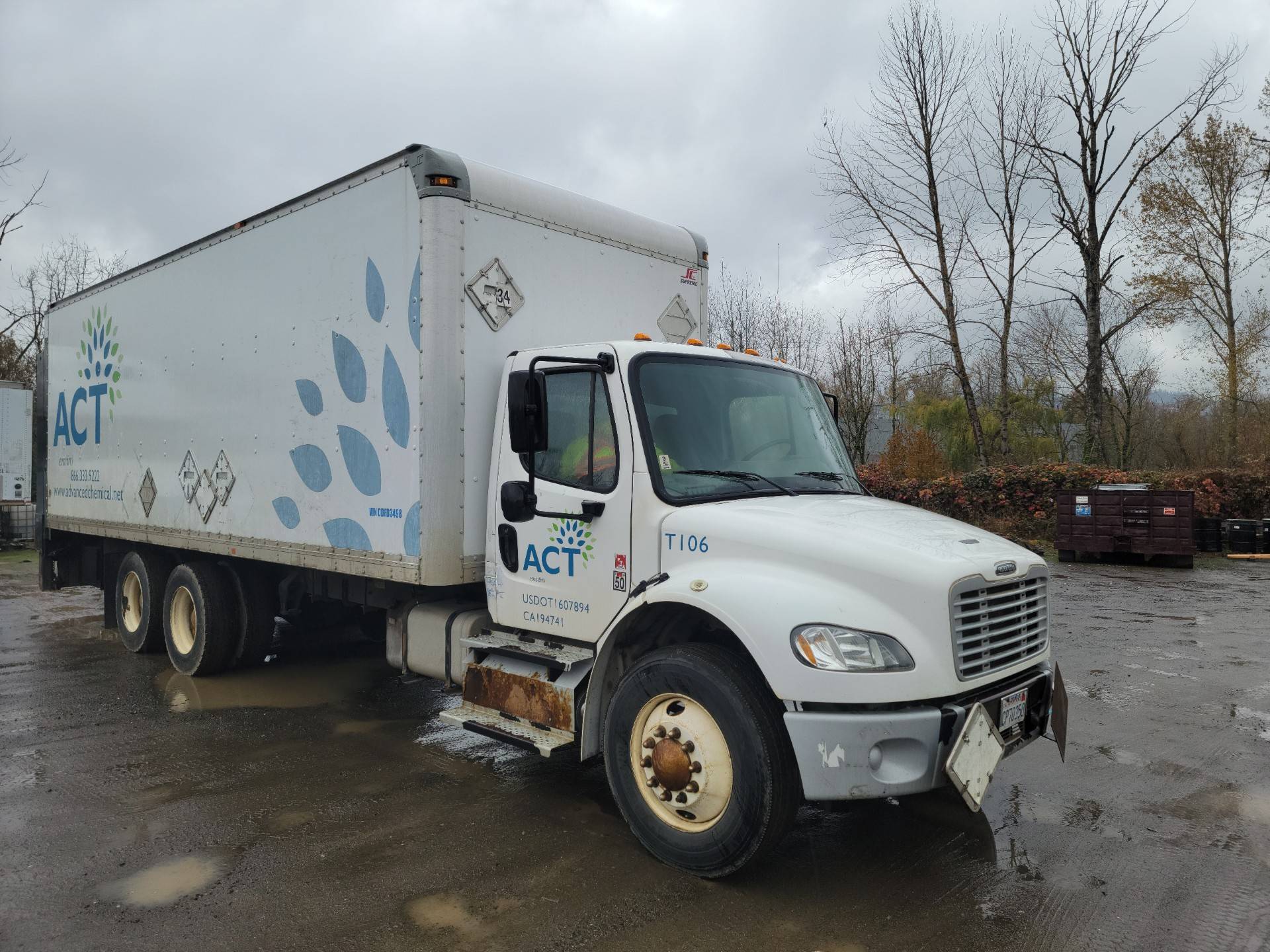 2013 freightliner m2 box truck