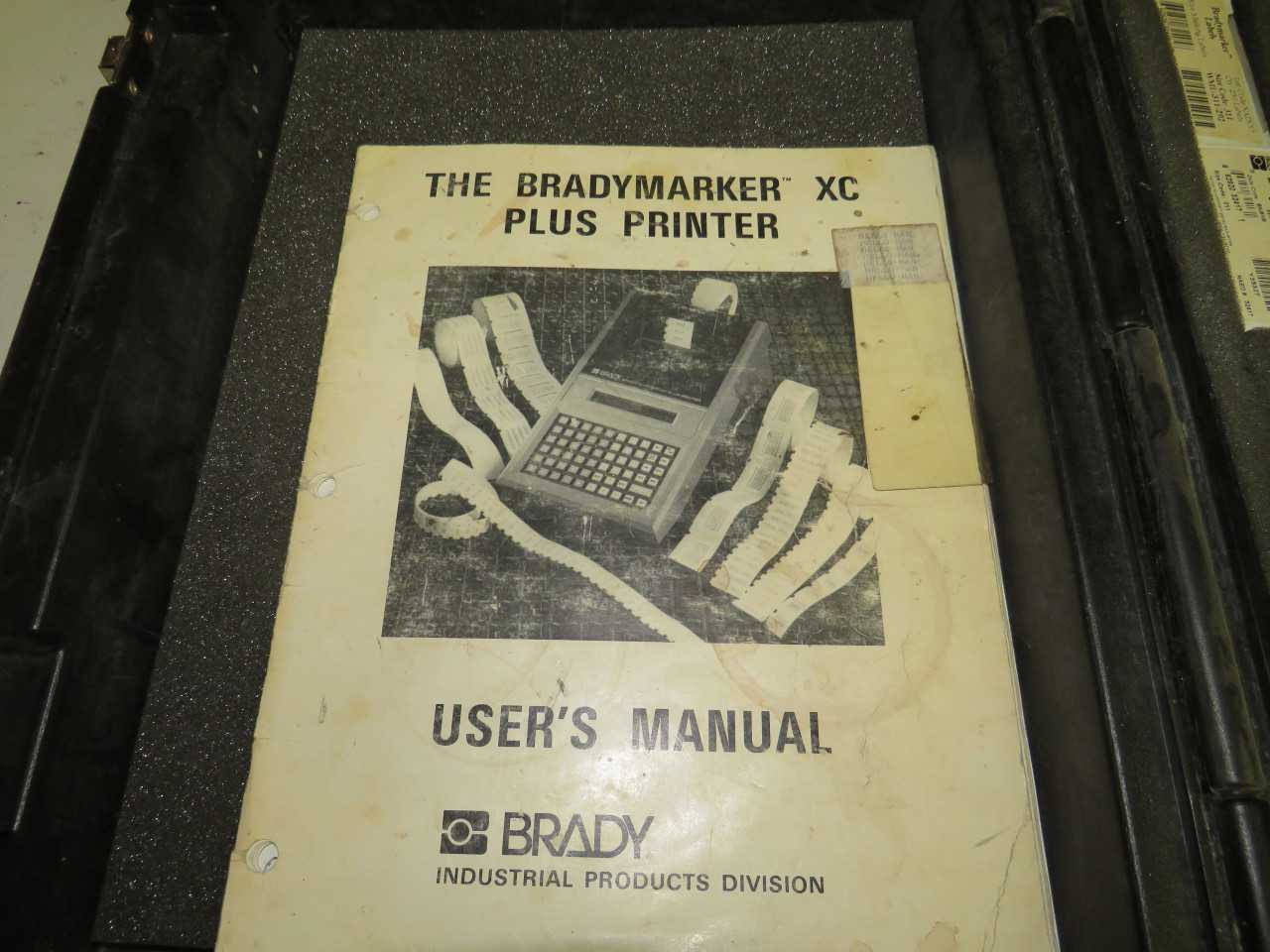 BRADY BRADYMARKER XC PLUS PRINTER BMXC-PLUS PRINTER - PACKAGING