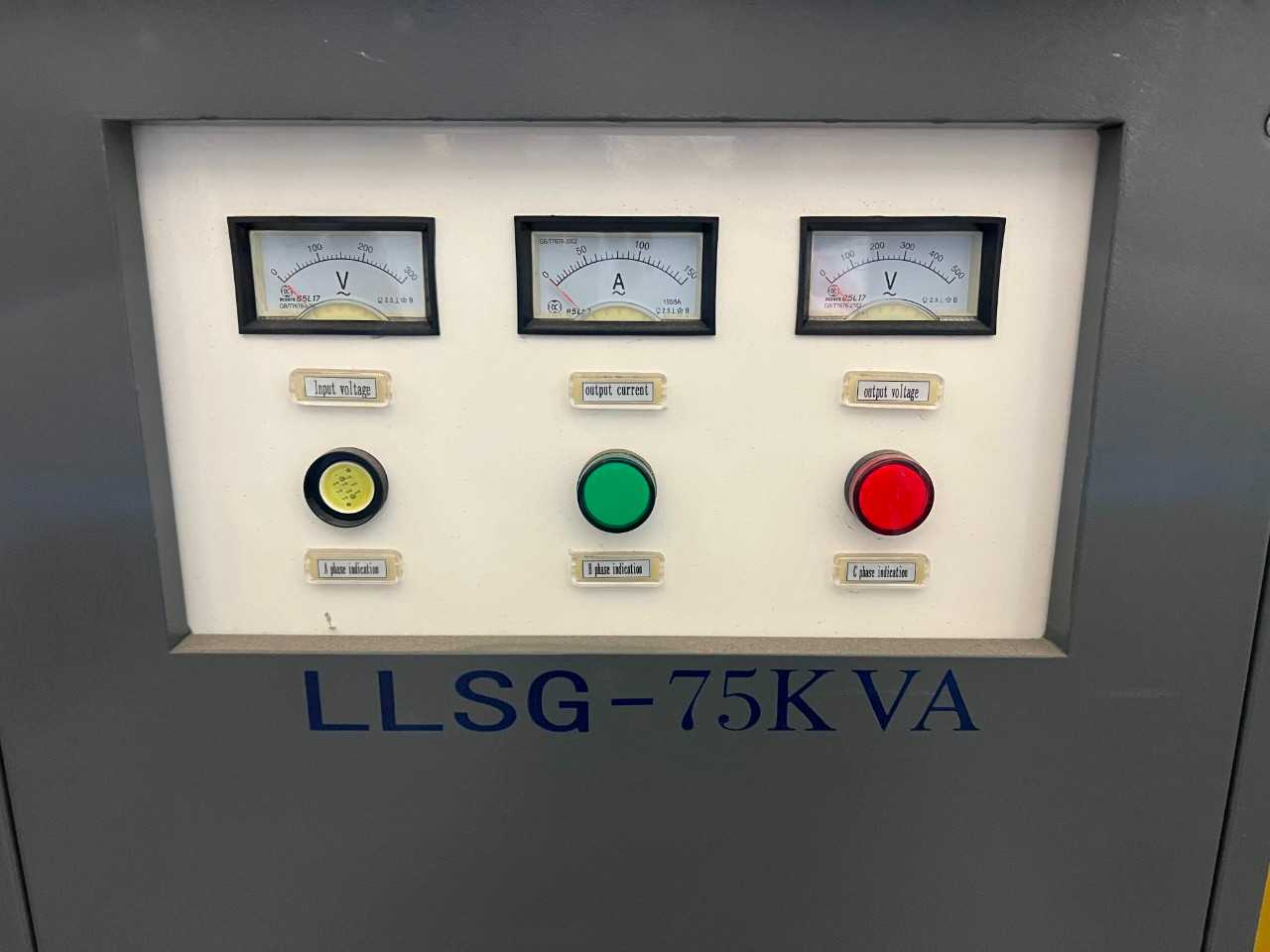 LLSG-75KVA PORTABLE 3PH TRANSFORMER 75KVA - CONTROL TRANSFORMERS