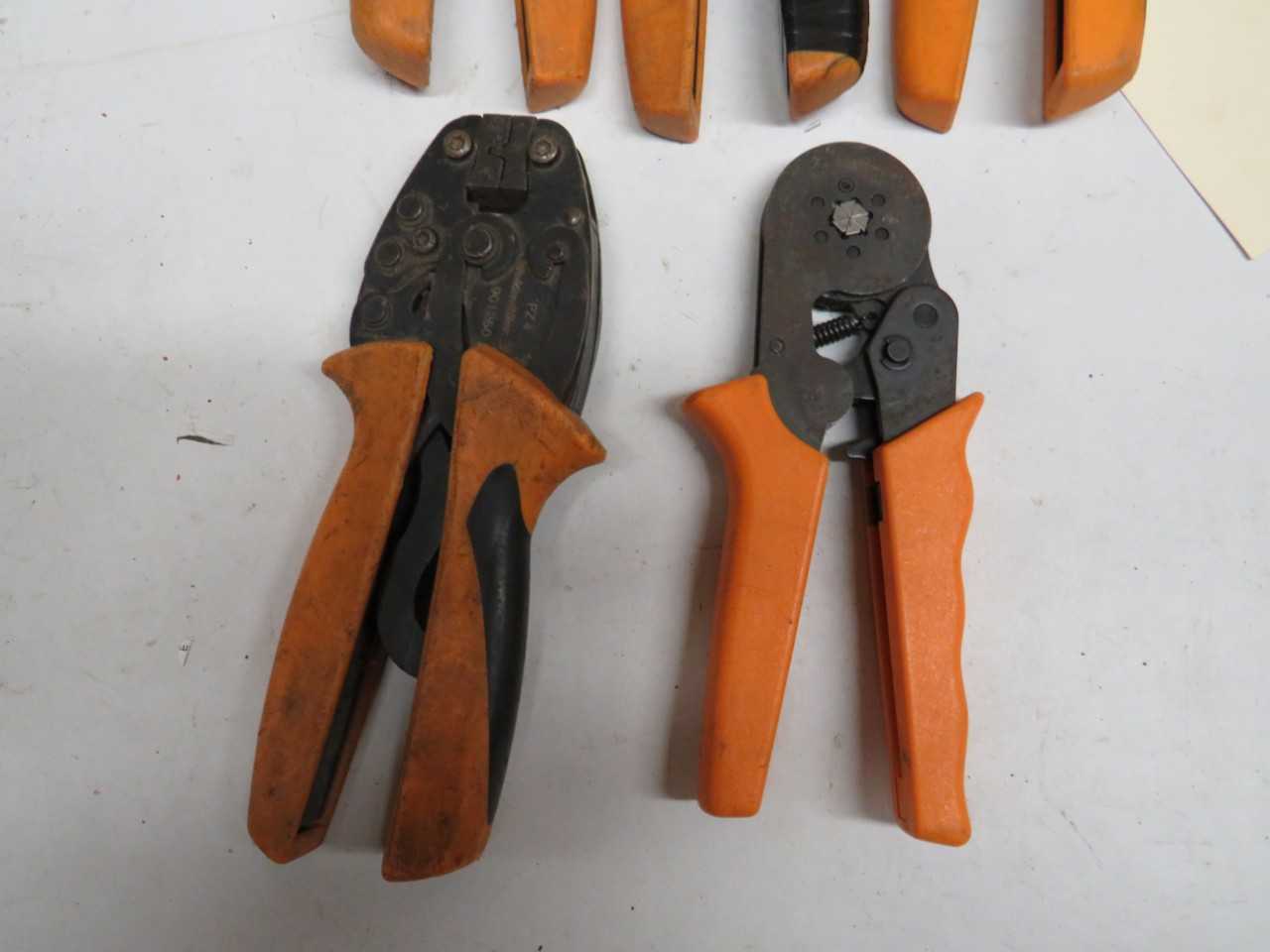 LOT OF 5 WIEDMULLER FERRULE TOOLS - ELECTRIC POWER TOOLS