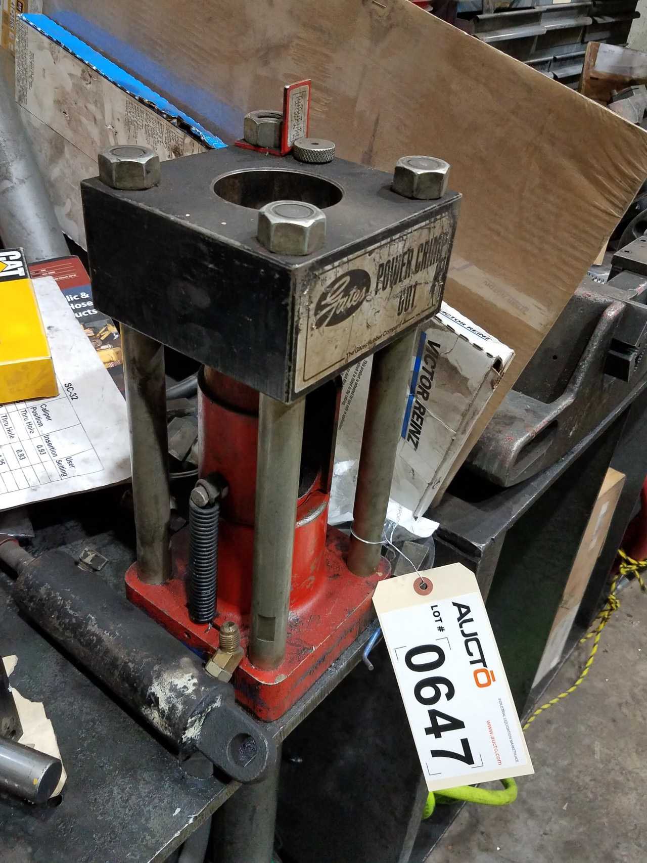 Hydraulic hose power crimper, 115/230V-AC - POWER TRANSMISSION