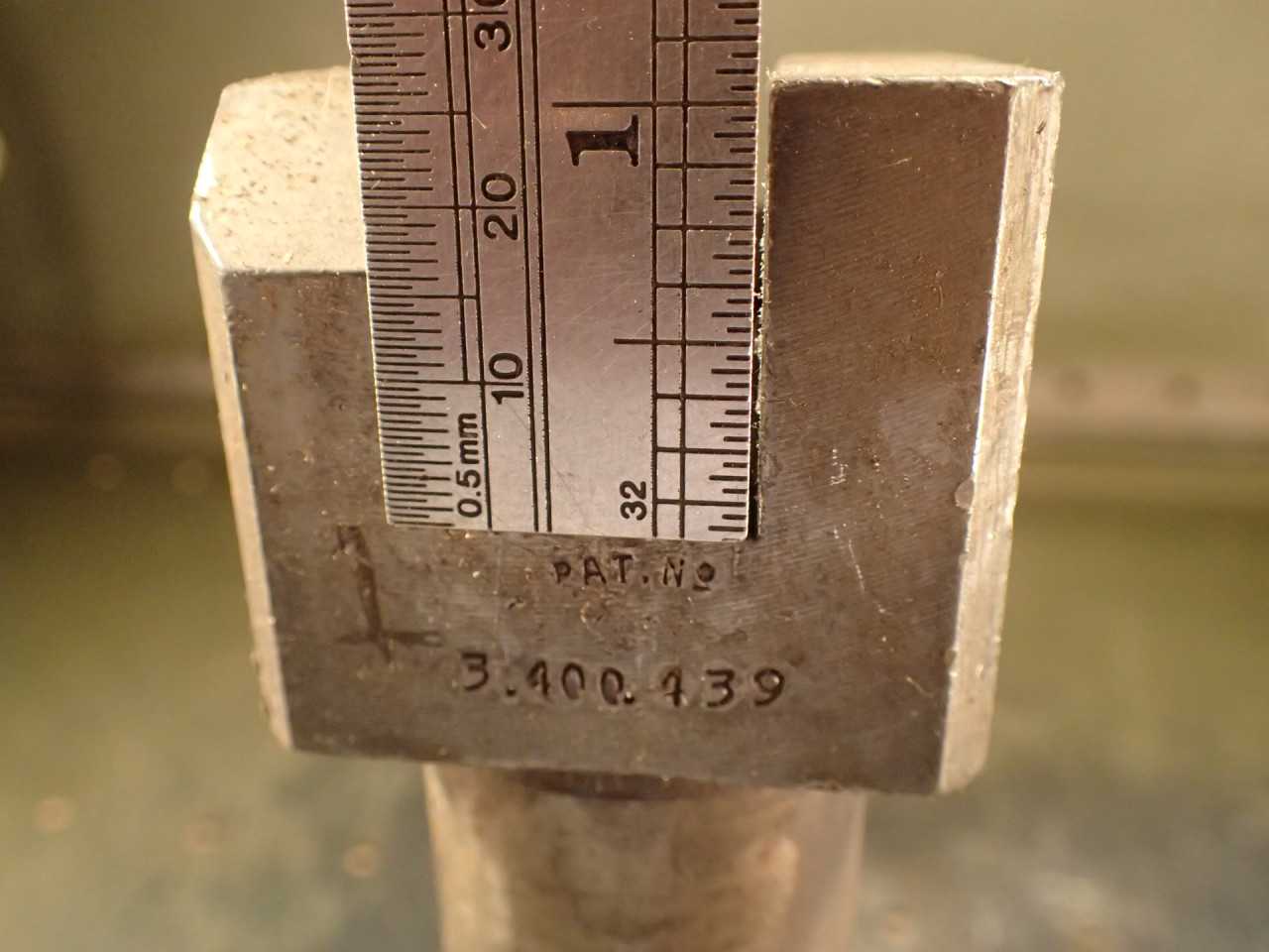 Warner Swasey M-4372 Boring Head Bar: 1-1/2 Shank for 3/4" Bits - HOLEMAKING TOOLS