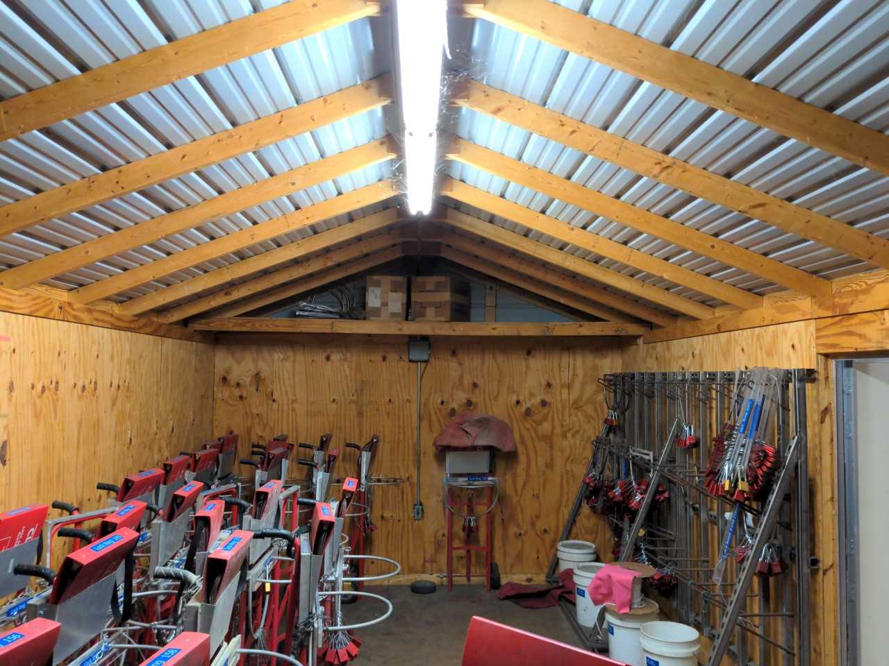 Gemco Portable Building  approximately 12' x 24' x 10' - Without Contents - MATERIAL HANDLING