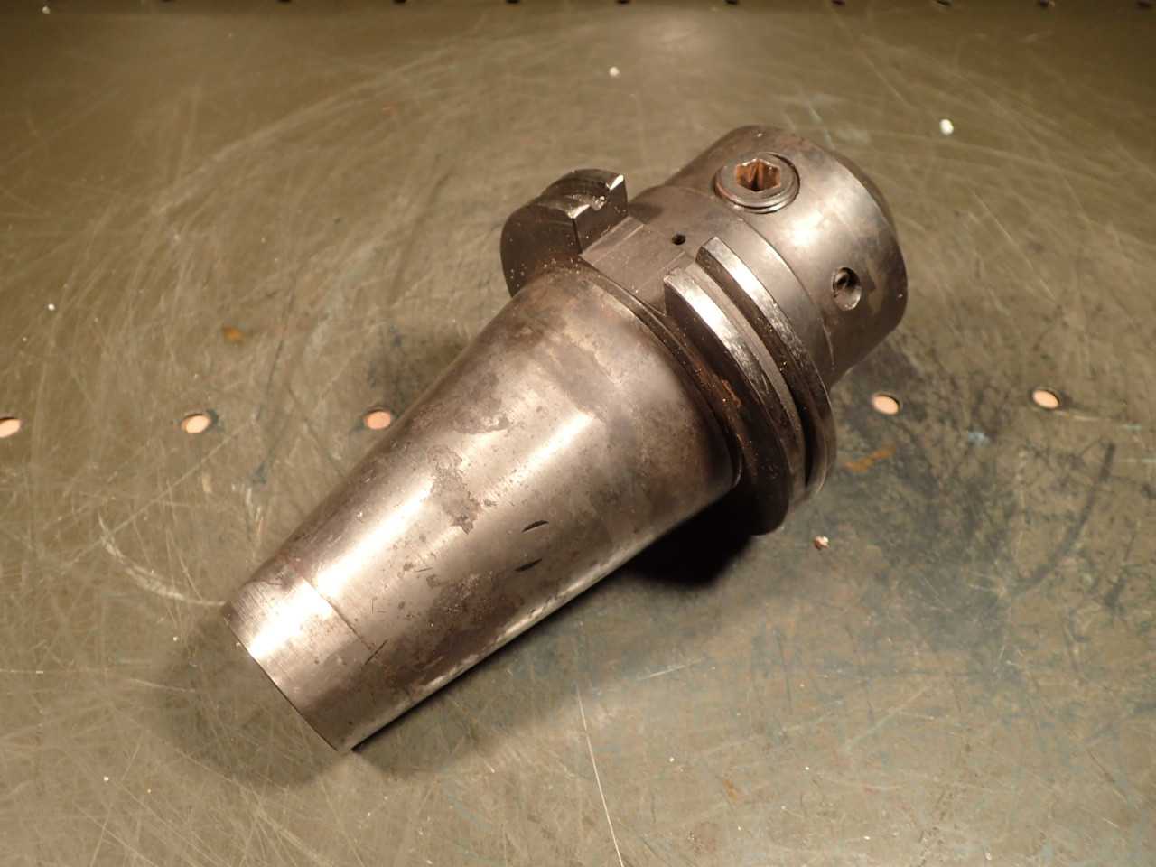Universal Engineering 1" End Mill Tool Holder: 3" Extension, CAT-50 Taper Shank - MACHINING ACCESSORIES & TOOLING