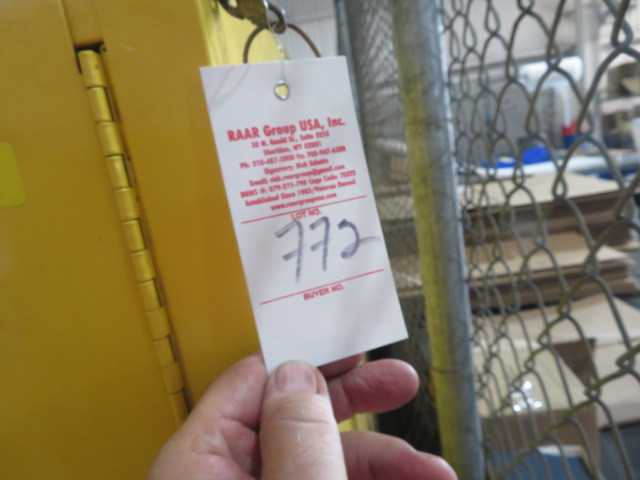 Justrite Flammable Cabinet - MISCELLANEOUS