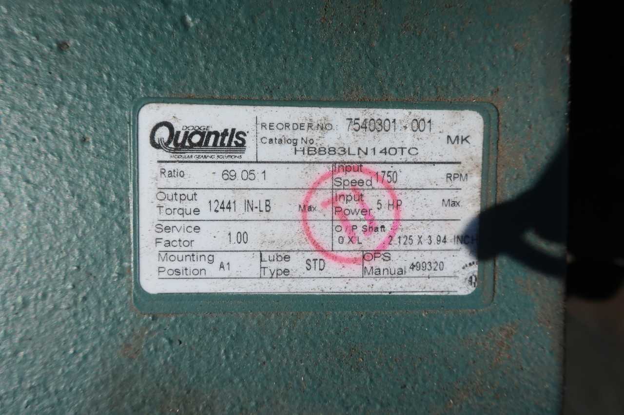 1 PALLET OF ASSORTED GEAR REDUCERS DODGE EURODRIVE STERLING - GEAR REDUCERS