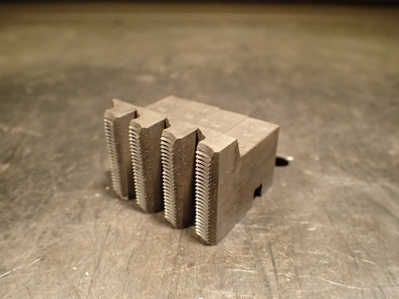 Geometric 3/8" -24 NF Thread Threading Chasers for 3/4" -D & -DS Die Heads: Used - MACHINING ACCESSORIES & TOOLING
