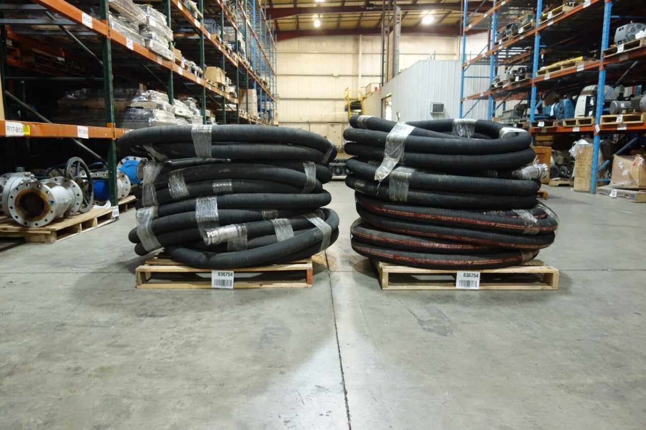 LOT OF 8 NOVAFLEX 3260 TANK TRUCK, VACUUM HOSE - PROCESS EQUIPMENT LOT OF 8 NOVAFLEX 3260 TANK TRUCK, VACUUM HOSE - PROCESS EQUIPMENT