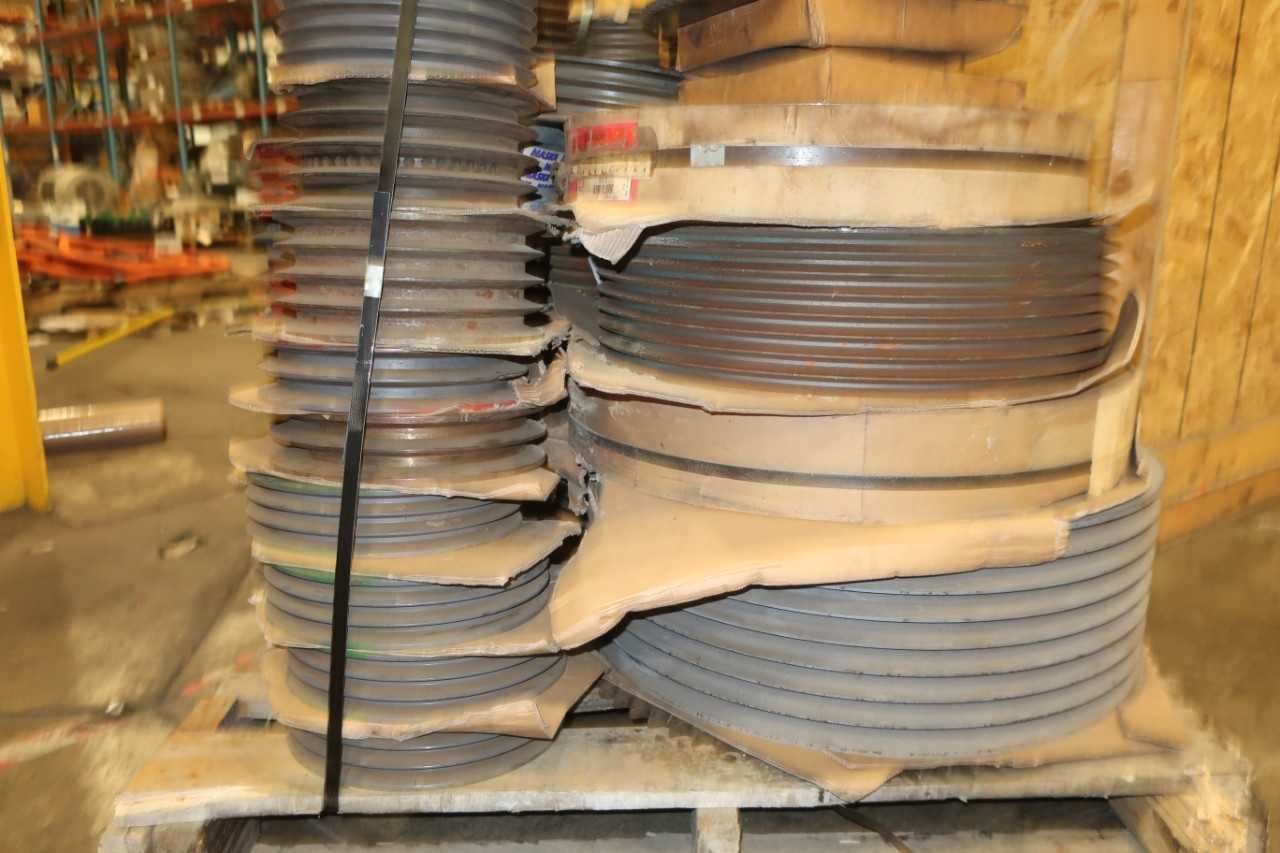 1 PALLET OF ASSORTED SHEAVES - PULLEYS & SHEAVES