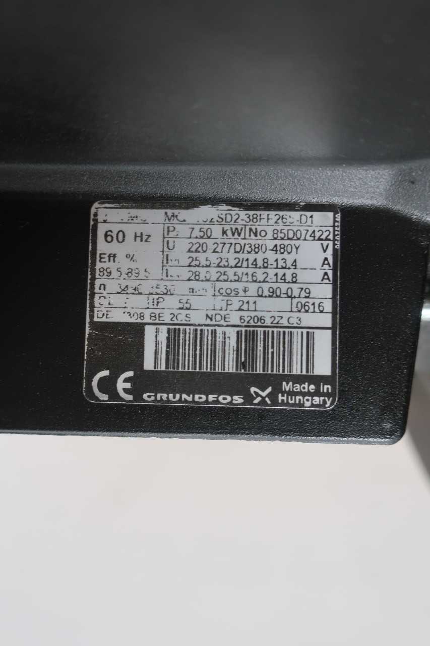 GRUNDFOS CR45-1 A-J-AD-V-HQQV A91290174P10628 VERTICAL PUMP - PUMPS