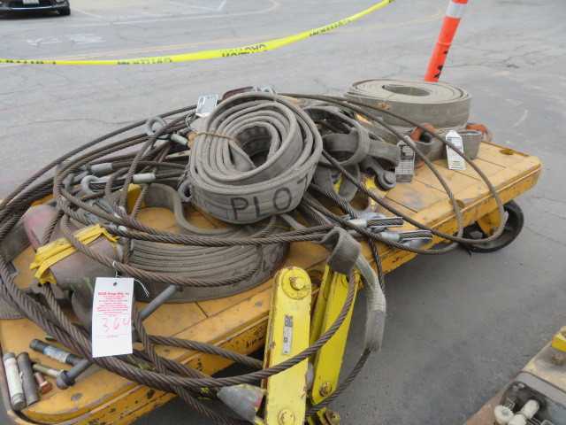 Wilton Vice and rigging items, plus cart - MISCELLANEOUS
