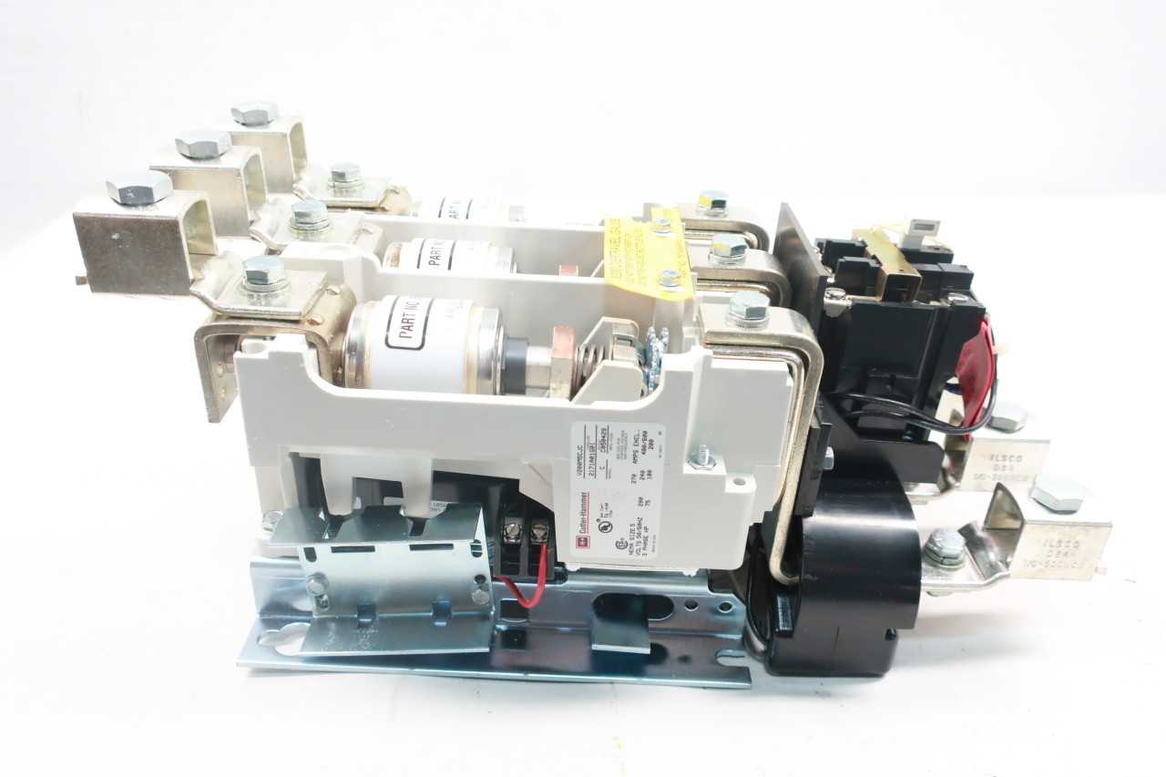 CUTLER HAMMER V200M5CJC VACUUM NON-REVERSING 120V-AC 200HP SIZE 5 OTHER STARTER - MOTOR STARTERS
