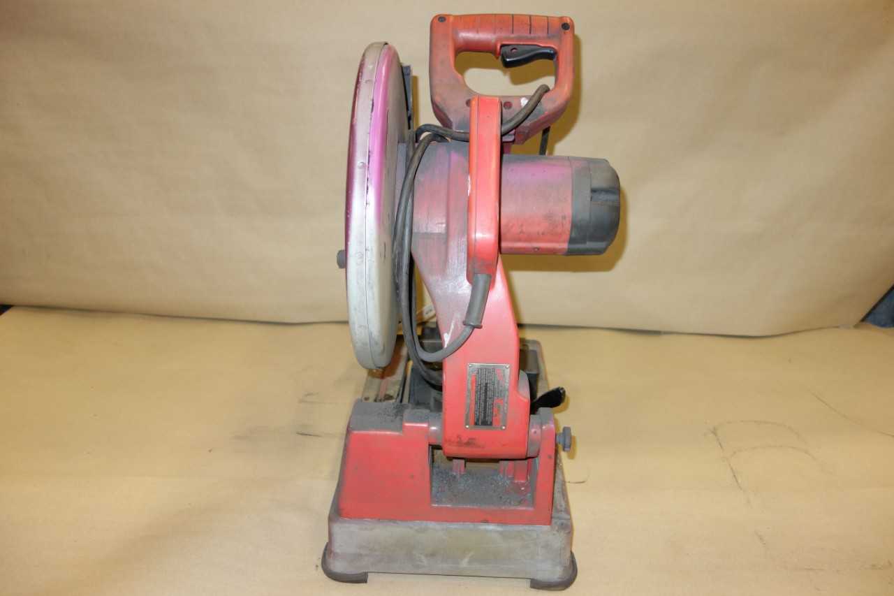 MILWAUKEE 14IN ABRASIVE CUT-OFF TABLE SAW - ELECTRIC POWER TOOLS