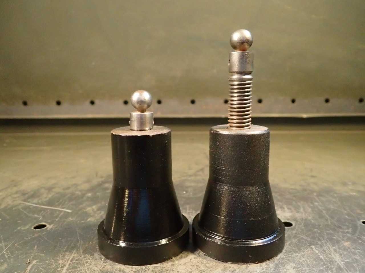 2 Piece Set Machinist Mill Work Holding Leveling Screw Jacks: 3-11/32" to 4-1/2" - END MILLS