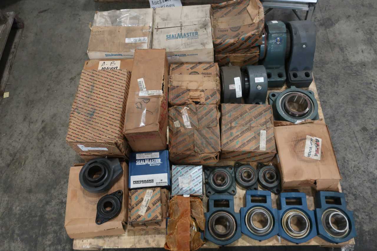 1 PALLET OF ASSORTED BEARINGS - BEARINGS