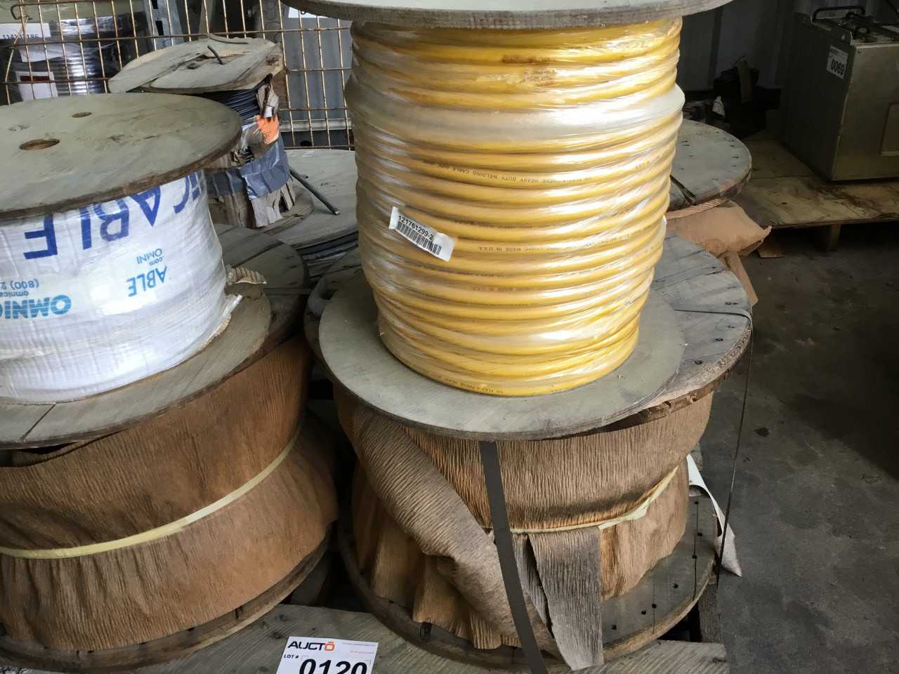 Lot of 7 Reels of Wire - ELECTRICAL COMPONENTS
