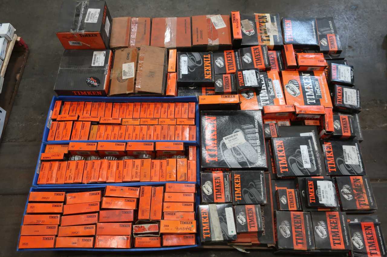 1 PALLET OF ASSORTED TIMKEN BEARINGS - BEARINGS