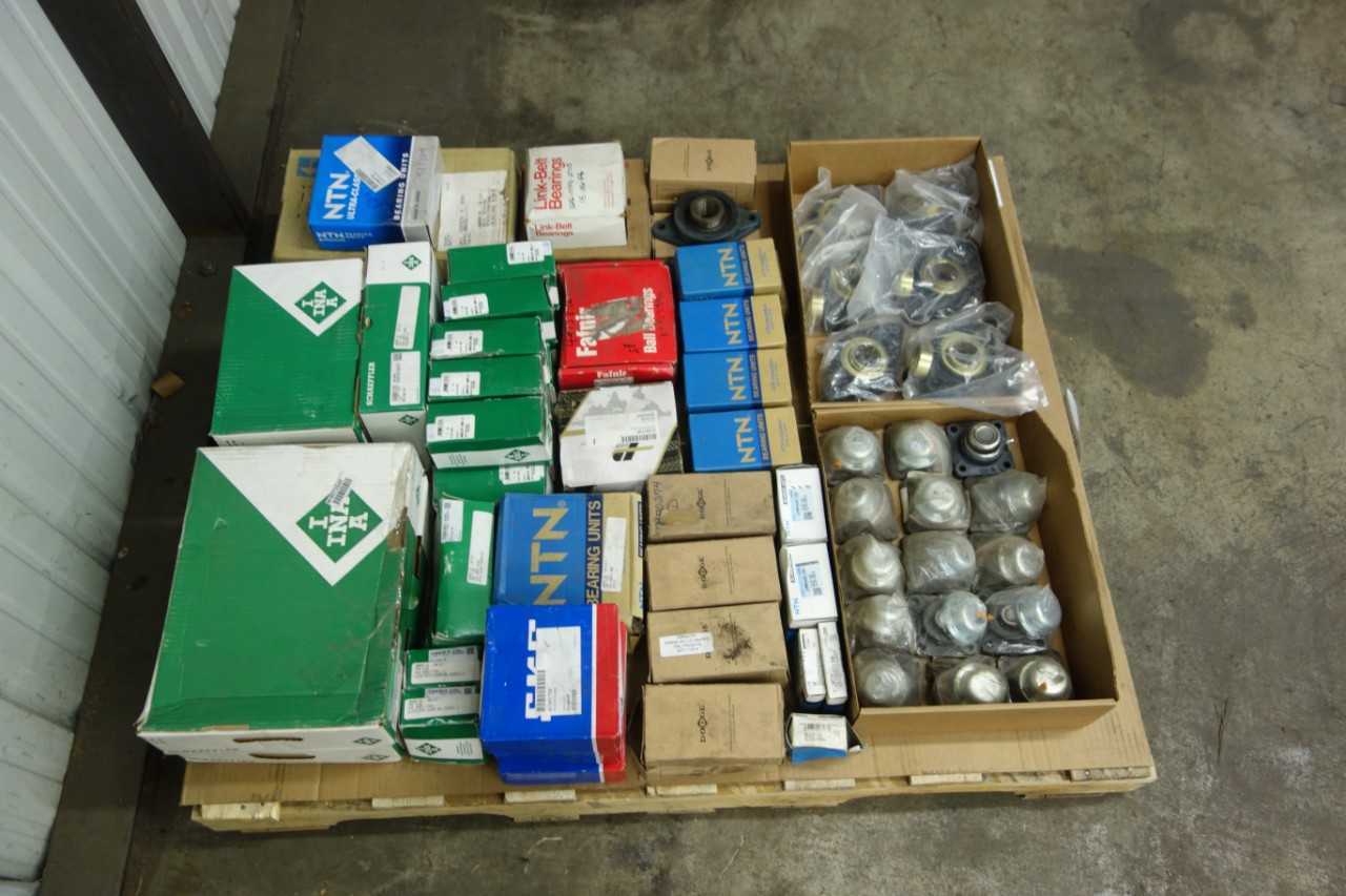 PALLET OF ASSORTED BEARINGS - BEARINGS
