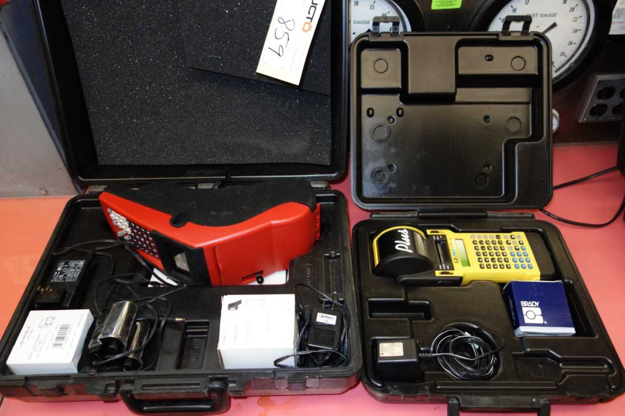Panduit Viper LS6 Thermal Transfer Labeling System and Brady ID Pro Plus Wire Marker Printer - PACKAGING