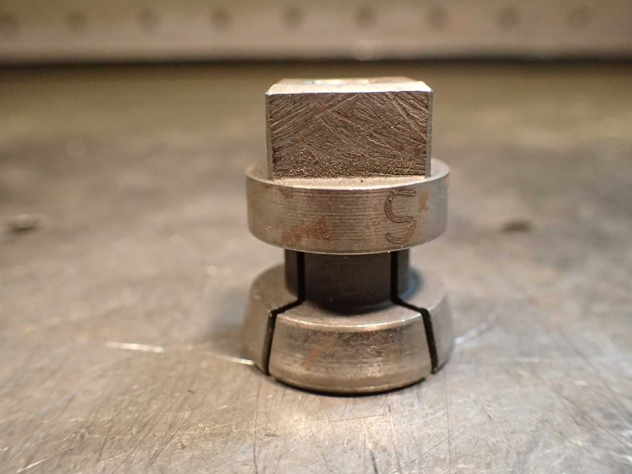Ziegler 2LX-367C Square Drive Tap Collet: 1/2" -N FL Tool 2-TC-367 TA2-367C LX2 - HOLEMAKING TOOLS