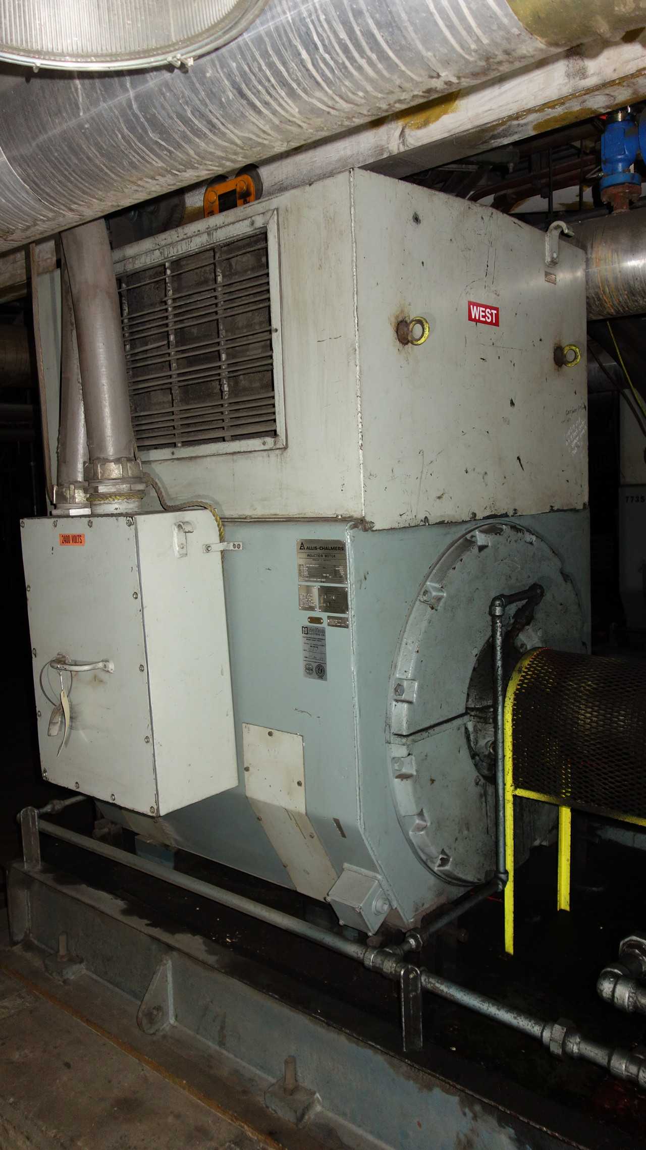 ALLIS CHALMERS 136 GWS 1250HP AC MOTOR 2300V 3020SS6 - MISCELLANEOUS