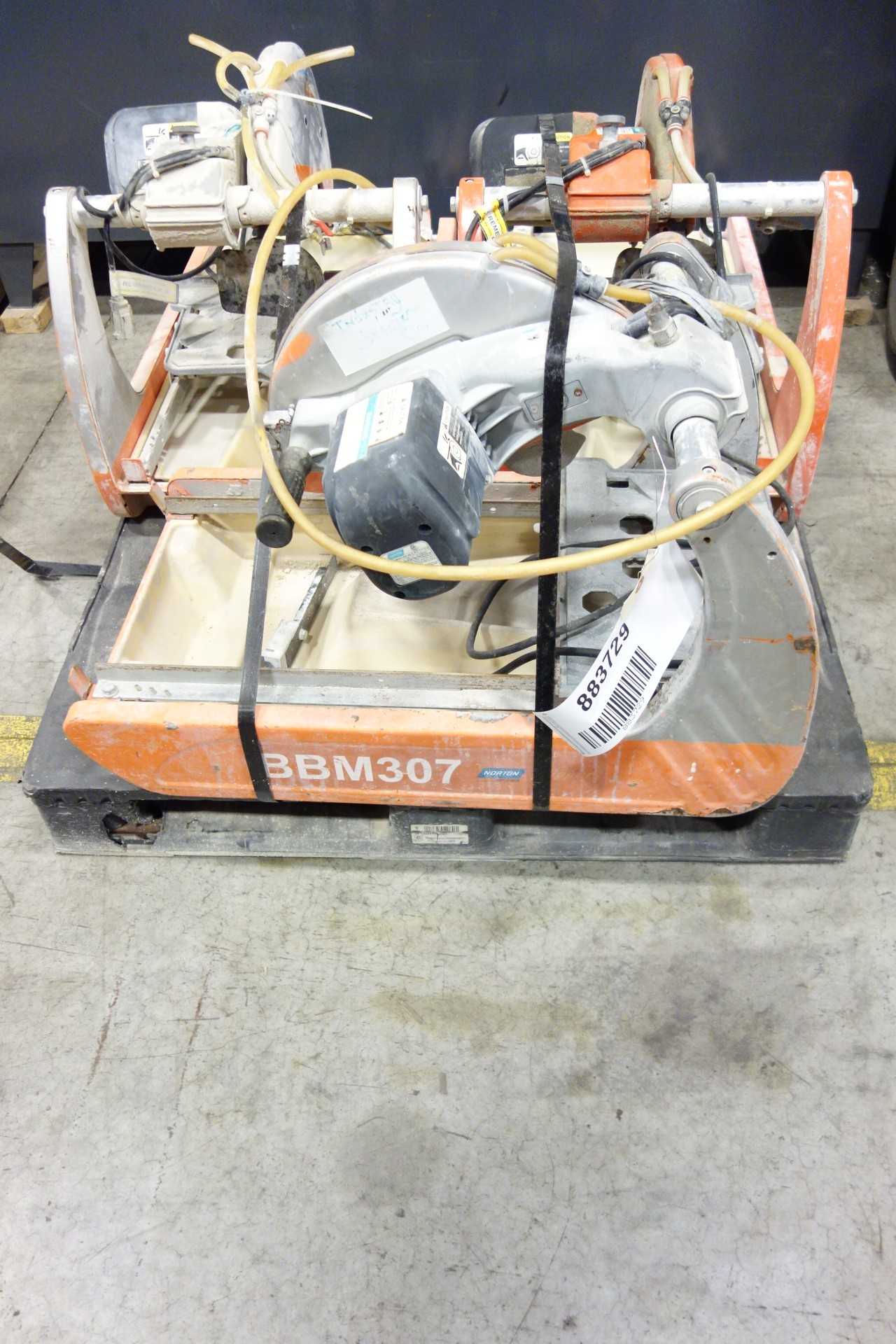 LOT OF 3 NORTON CLIPPER MASONRY SAW - ELECTRIC POWER TOOLS