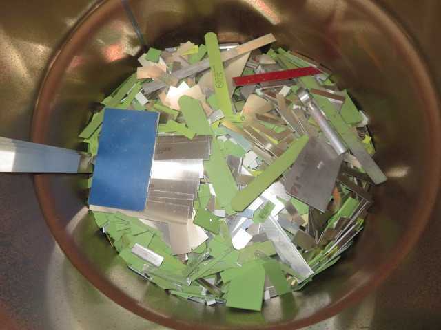 Aluminum Shim Scrap - MISCELLANEOUS