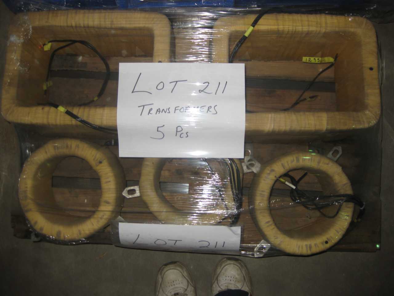 TRANSFORMERS ( QTY. 5 ) - ELECTRICAL COMPONENTS