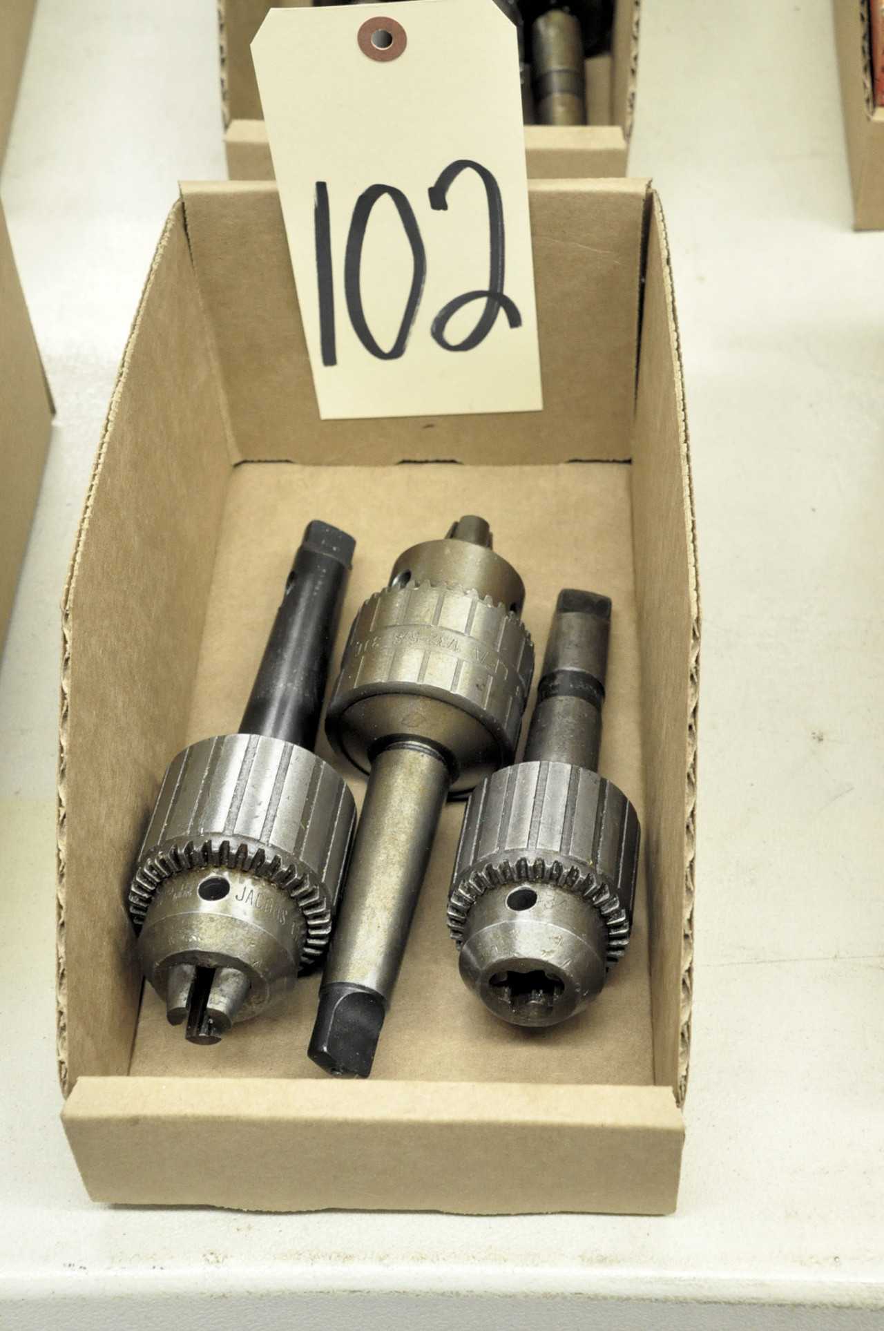 Lot-(3) Asst'd Drill Chucks in (1) Box - ELECTRIC POWER TOOLS