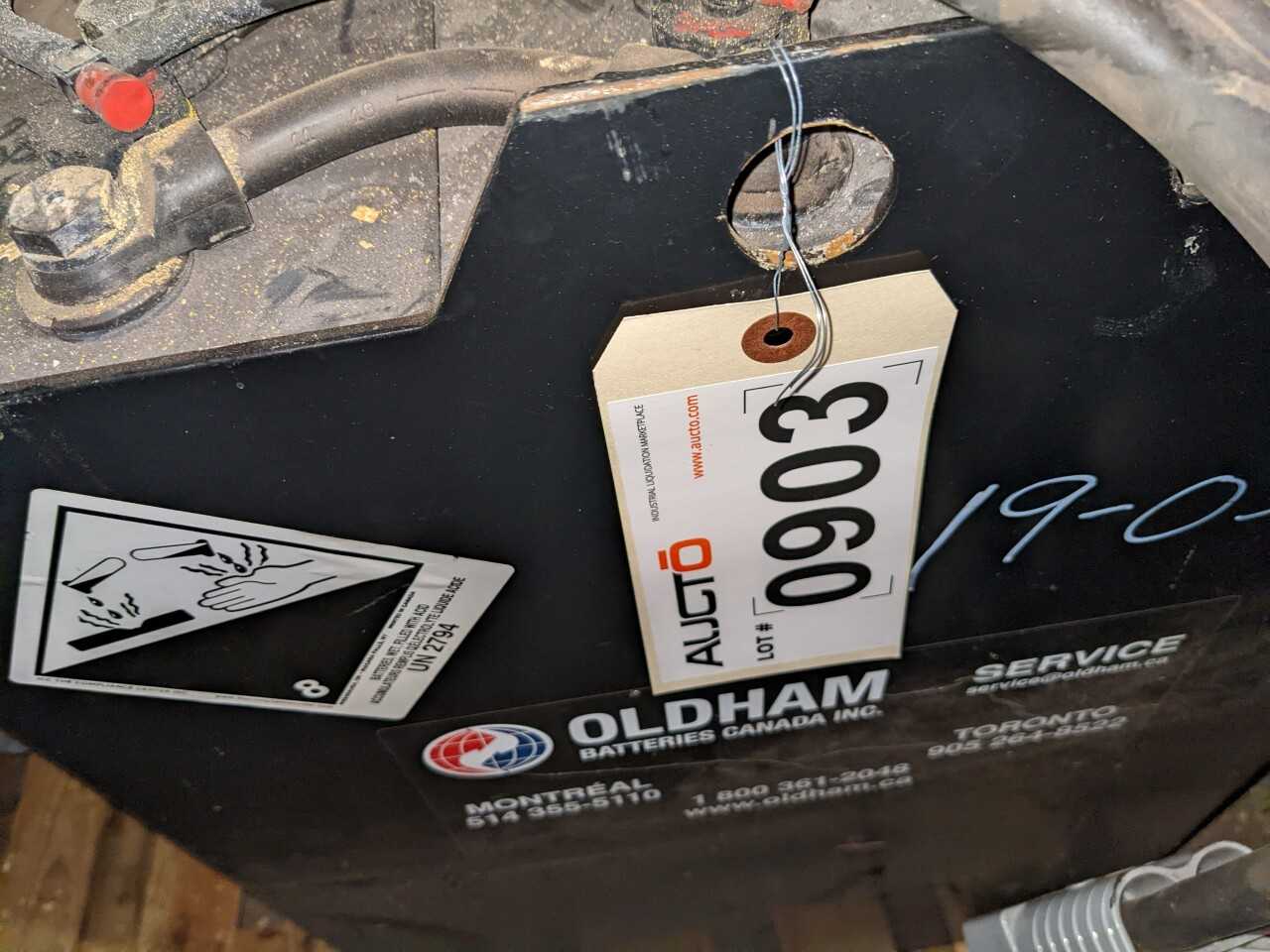 OLDHAM 18-FAT19-017 36V FORKLIFT BATTERY - FORKLIFTS
