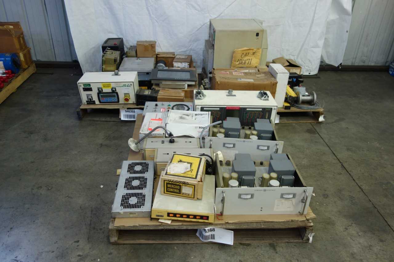 3 PALLETS OF ASSORTED ELECTRICAL - ELECTRICAL COMPONENTS