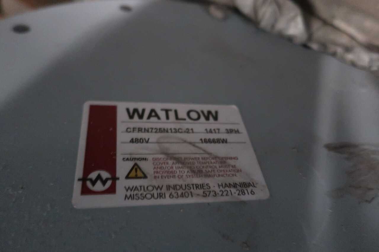 WATLOW CFRN725N13C-21 480V-AC IMMERSIBLE HEATER - HVAC EQUIPMENT