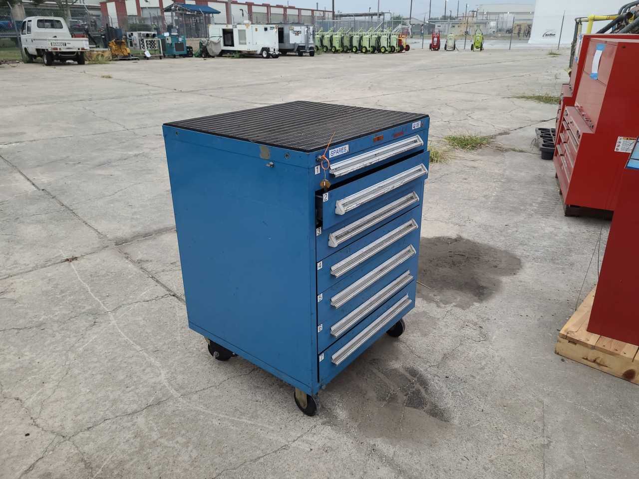 BDJ 7 drawer tool crib (Lot 2586581) San Antonio, TX - TOOL STORAGE