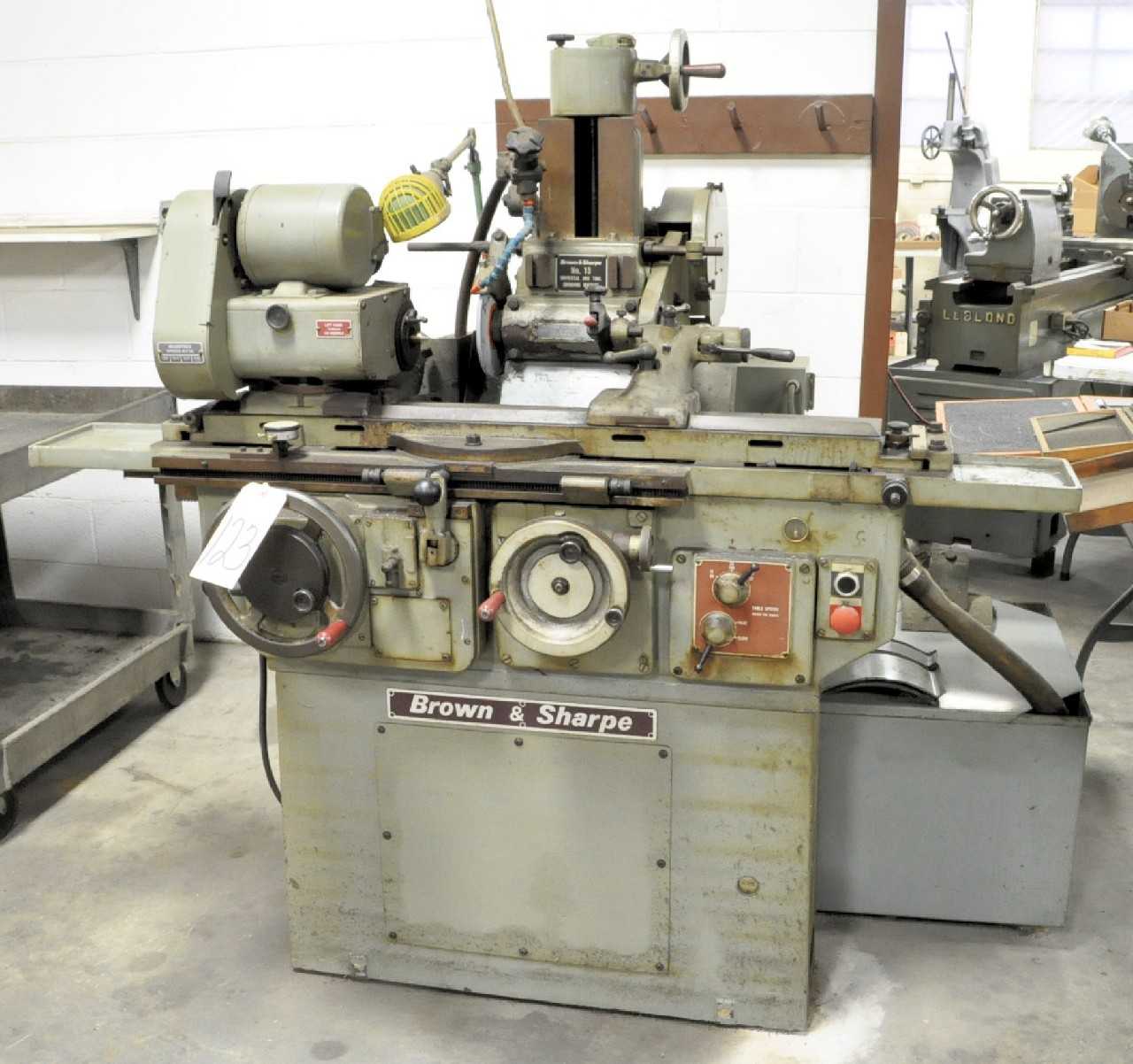Brown and Sharpe No 13 Universal Grinder - GRINDING MACHINES