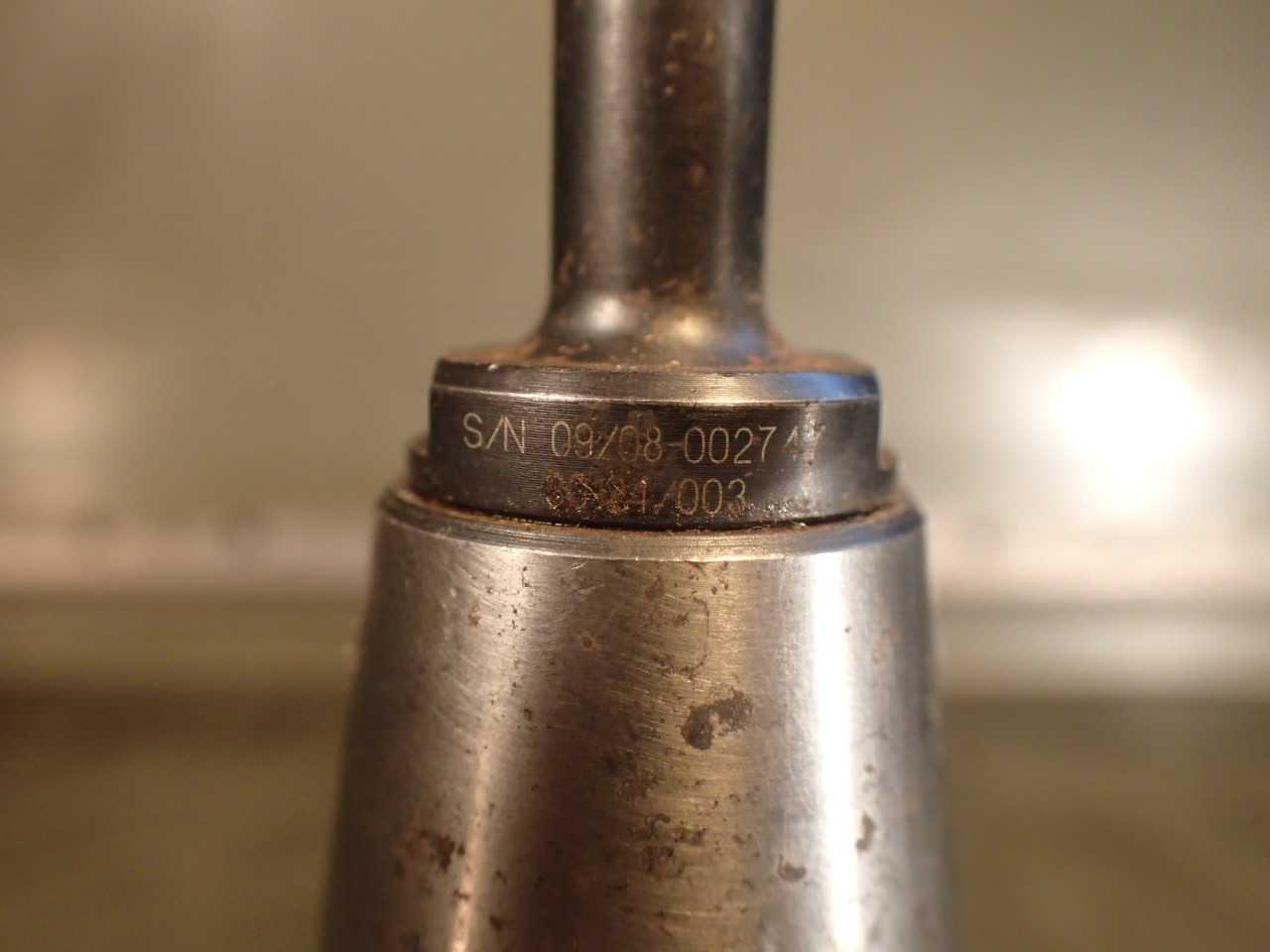3/8" End Mill Tool Holder: 1-7/16" Extension BT-40 Taper Shank - MACHINING ACCESSORIES & TOOLING